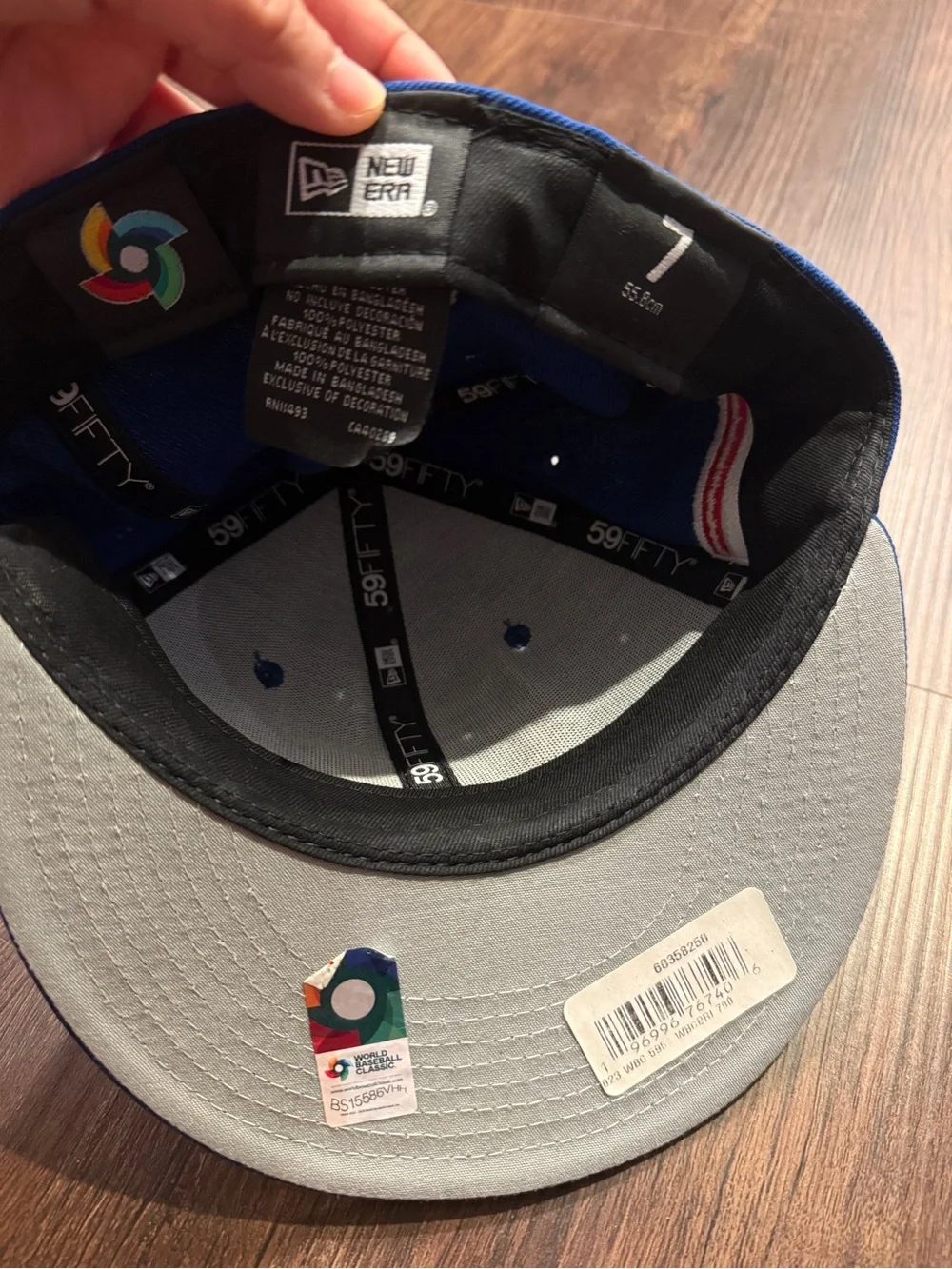 New Era Royal Blue PR World Series Embroidered Fitted Cap